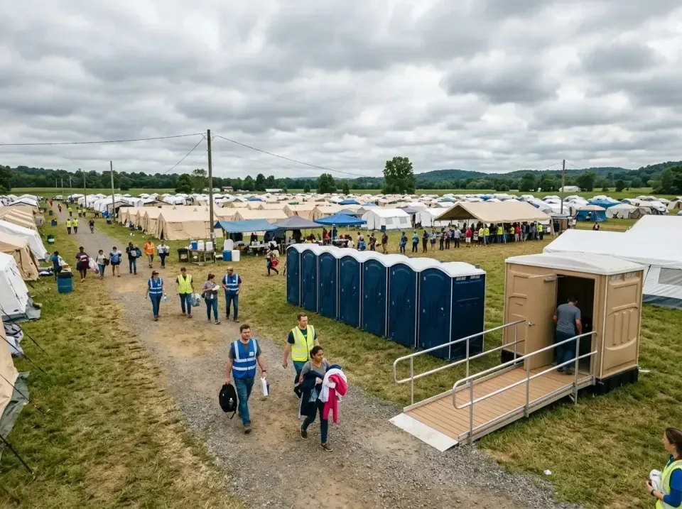 disaster-relief-camp-restrooms-010 — frequently asked questions, Dumpster & Portable Bathrooms Rental in Doffing, TX